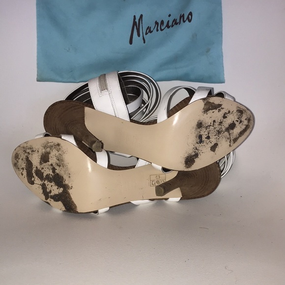 Marciano strap he white sandals - Picture 5 of 5